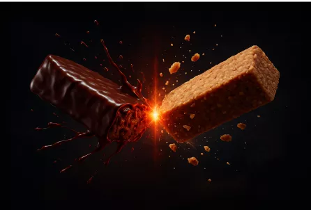 Глазуровані vs. неглазуровані протеїнові батончики